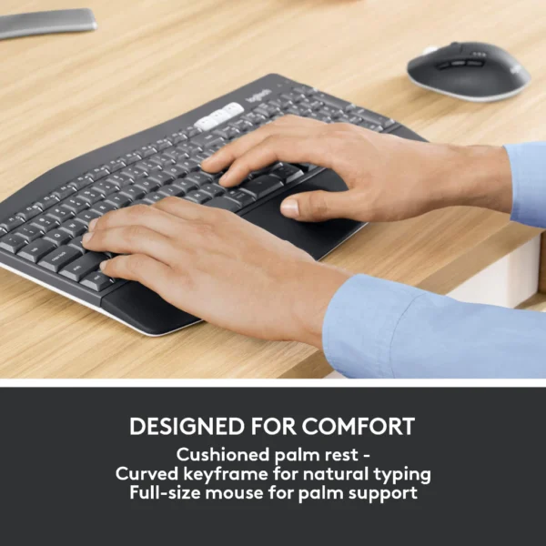 Logitech MK850 Multi‑Device Wireless Keyboard & Mouse Combo